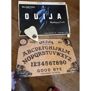 VINTAGE PSYCHIC PARANORMAL GAME WILLIAM FULD MYSTIFYING ORACLE OUIJA BOARD